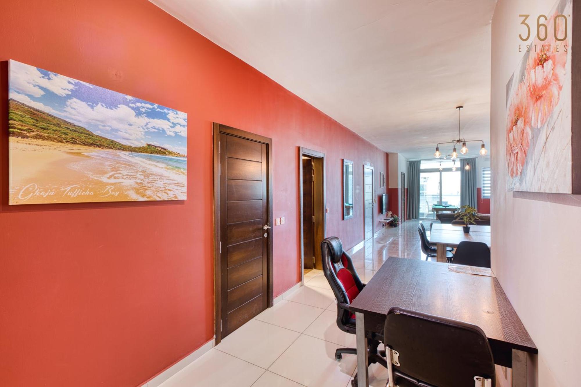 A Lovely 3 Bedroom, 3 Baths Home In The Centre Of Gzira By 360 Estates Exterior photo